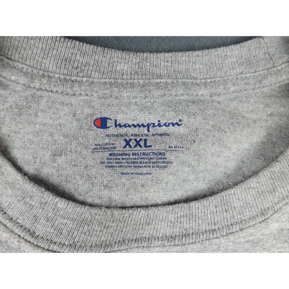 University of North Dakota Hockey‎ T shirt Men's Size XXL Champion Tag Gray - Picture 3 of 10